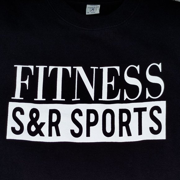 Sporty & Rich Black Fitness Sweatshirt - Picture 3 of 6